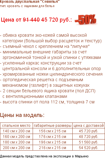 модель Севилья